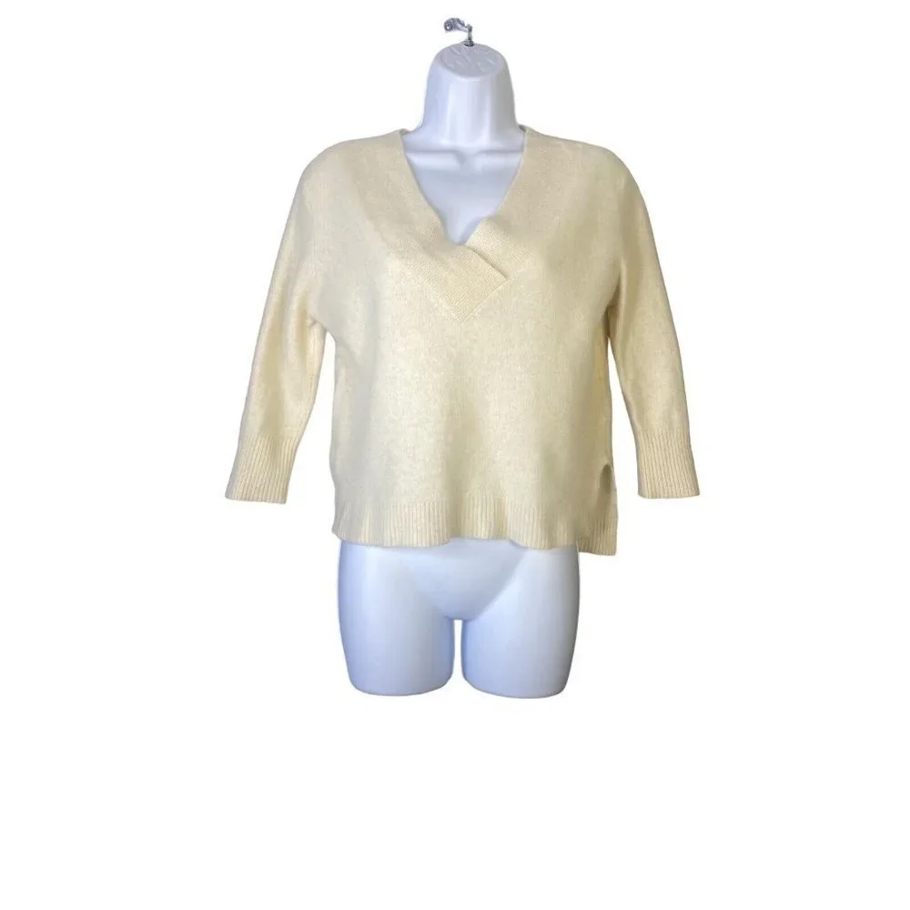 Anthropologie‎ Womens The Cashmere Collection V-neck Limited Edition Sweater M
